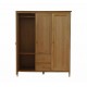 Ercol Teramo 2687 3 Door Wardrobe