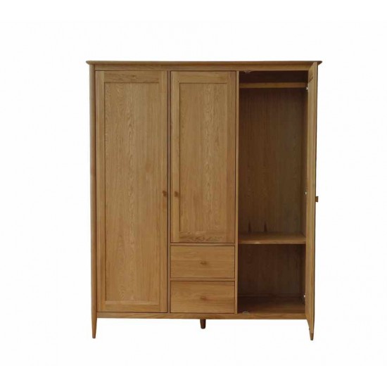 Ercol Teramo 2687 3 Door Wardrobe