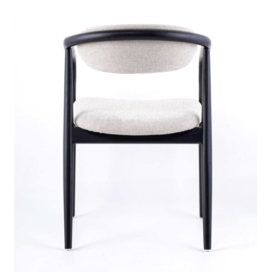 G Plan Cabinet Collection Winchester Isabelle Dining Chair with Black frame