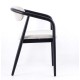 G Plan Cabinet Collection Winchester Isabelle Dining Chair with Black frame