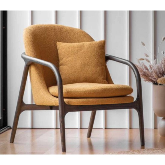 Gallery Direct Alegra Armchair - Ochre