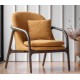 Gallery Direct Alegra Armchair - Ochre