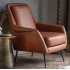 Gallery Direct Brompton Armchair - Brown