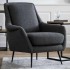 Gallery Direct Brompton Armchair - Dark Grey