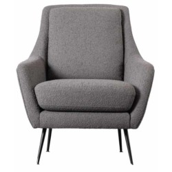 Gallery Direct Brompton Armchair - Dark Grey