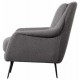 Gallery Direct Brompton Armchair - Dark Grey