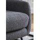 Gallery Direct Brompton Armchair - Dark Grey