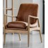 Gallery Direct Carrera Armchair - Brown Leather