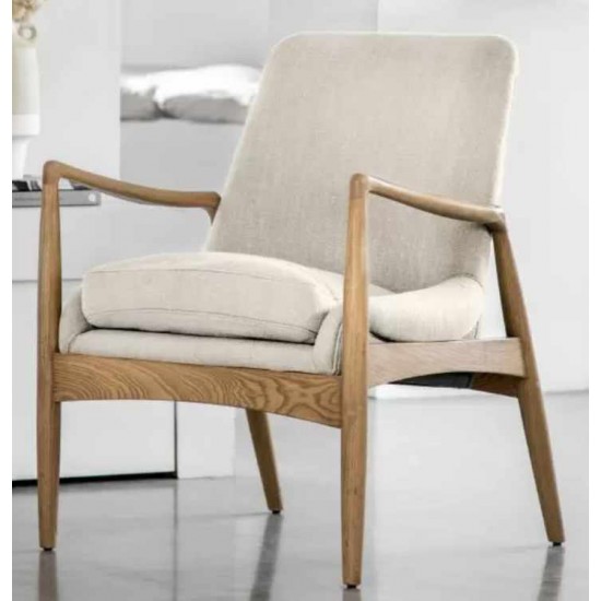 Gallery Direct Carrera Armchair - Natural Linen