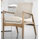 Gallery Direct Carrera Armchair - Natural Linen