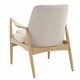 Gallery Direct Carrera Armchair - Natural Linen