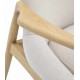 Gallery Direct Carrera Armchair - Natural Linen