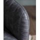 Gallery Direct Curie Swivel Chair - Antique Ebony