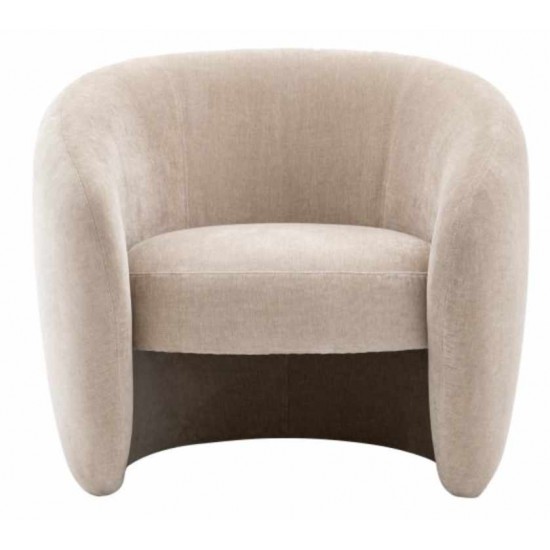 Gallery Direct Curvo Armchair - Cream