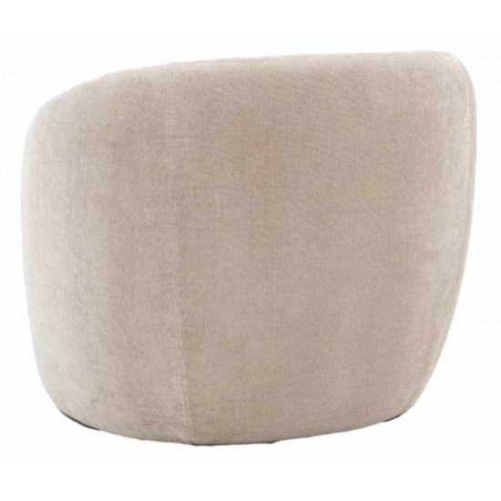 Gallery Direct Curvo Armchair - Cream