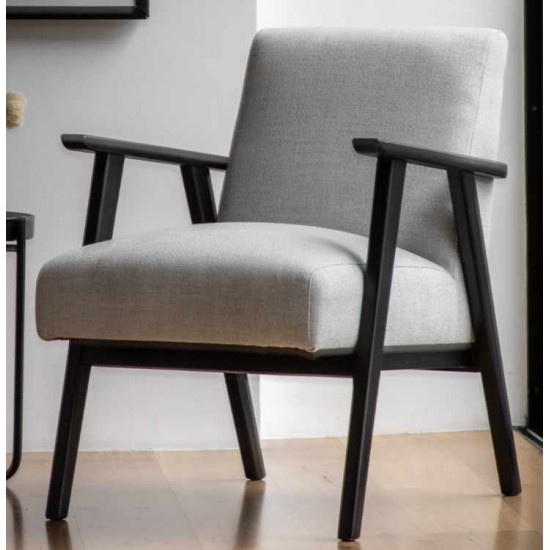 Gallery Direct Neyland Armchair - Stone Fabric