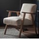 Gallery Direct Neyland Armchair - Natural Linen