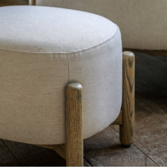 Gallery Direct Tindon Footstool - Natural