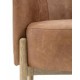 Gallery Direct Tindon Armchair - Vintage Brown Leather