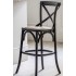 Gallery Direct Café Bar Stool - Black - Price for a pack of 2