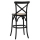 Gallery Direct Café Bar Stool - Black - Price for a pack of 2