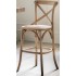 Gallery Direct Café Bar Stool - Natural - Price for a pack of 2