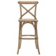 Gallery Direct Café Bar Stool - Natural - Price for a pack of 2