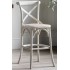 Gallery Direct Café Bar Stool - White - Price for a pack of 2