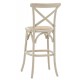 Gallery Direct Café Bar Stool - White - Price for a pack of 2