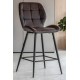 Gallery Direct Manford Bar Stool - Brown - Price for a pack of 2