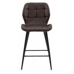 Gallery Direct Manford Bar Stool - Brown - Price for a pack of 2