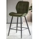 Gallery Direct Manford Bar Stool - Green - Price for a pack of 2