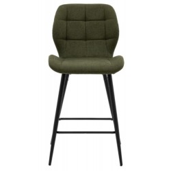 Gallery Direct Manford Bar Stool - Green - Price for a pack of 2