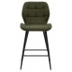 Gallery Direct Manford Bar Stool - Green - Price for a pack of 2