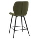 Gallery Direct Manford Bar Stool - Green - Price for a pack of 2