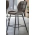 Gallery Direct Manford Bar Stool - Grey - Price for a pack of 2