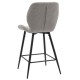 Gallery Direct Manford Bar Stool - Grey - Price for a pack of 2