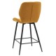 Gallery Direct Manford Bar Stool - Saffron - Price for a pack of 2