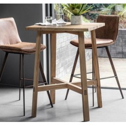 Gallery Direct Palmer Bar Stool - Brown - Price for a pack of 2