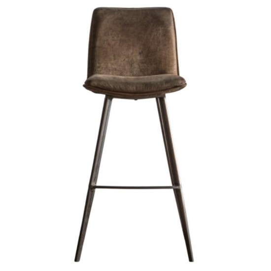 Gallery Direct Palmer Bar Stool - Brown - Price for a pack of 2