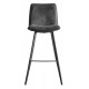 Gallery Direct Palmer Bar Stool - Grey - Price for a pack of 2