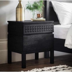 Gallery Direct Boho Bedside 2 Drawer Chest