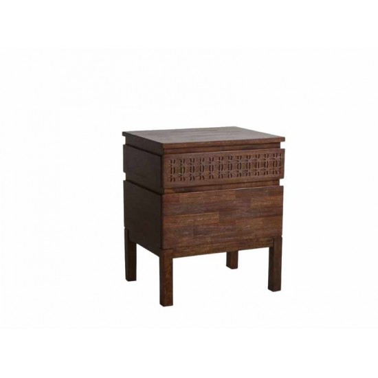 Gallery Direct Boho Bedside 2 Drawer Chest