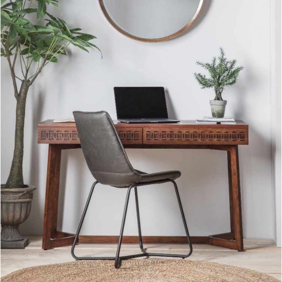 Gallery Direct Boho 2 Drawer Desk