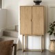 Gallery Direct Craft Cocktail Cabinet