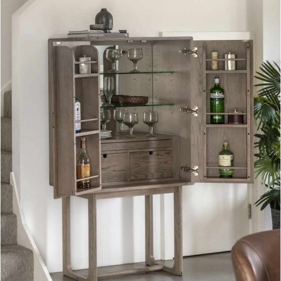 Gallery Direct Craft Cocktail Cabinet