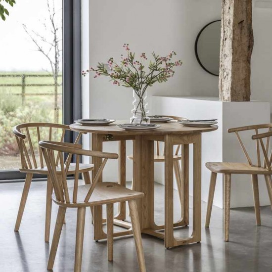 Gallery Direct Craft Folding Dining Table