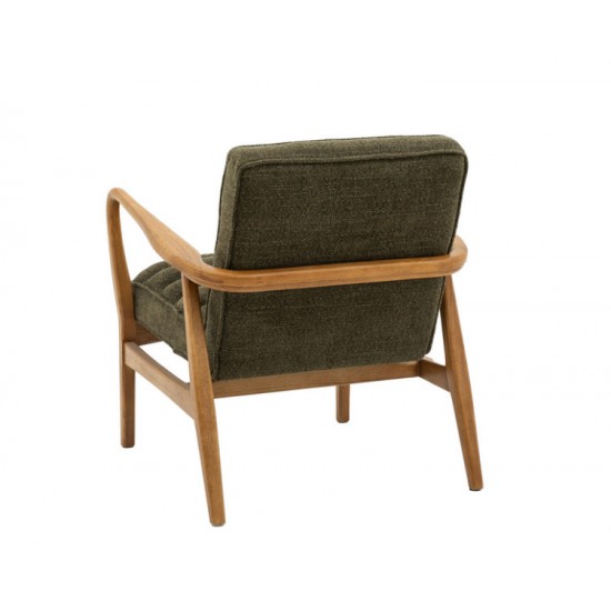 Gallery Direct Datsun Accent Chair in Green Boucle Fabric