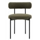 Gallery Direct Aveley Dining Chair - Green - Price for a pack of 2