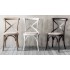 Gallery Direct Café Dining Chairs - Linen - Price for a pair